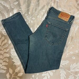 Levis 511 Jeans Mens 32x30 (actual 32x27) Blue Classic Slim Tapered Leg